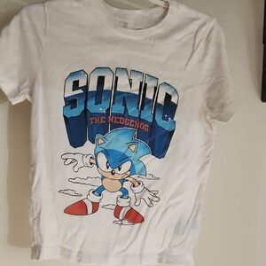 Old Navy Sonic the Hedgehog White T-Shirt